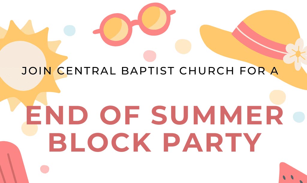 End of Summer Block Party